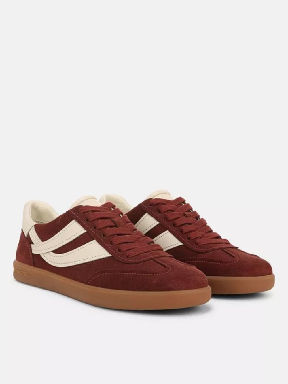 Vince Oasis Suede Sneakers in Malbec (Size 7.5/Never Worn)
